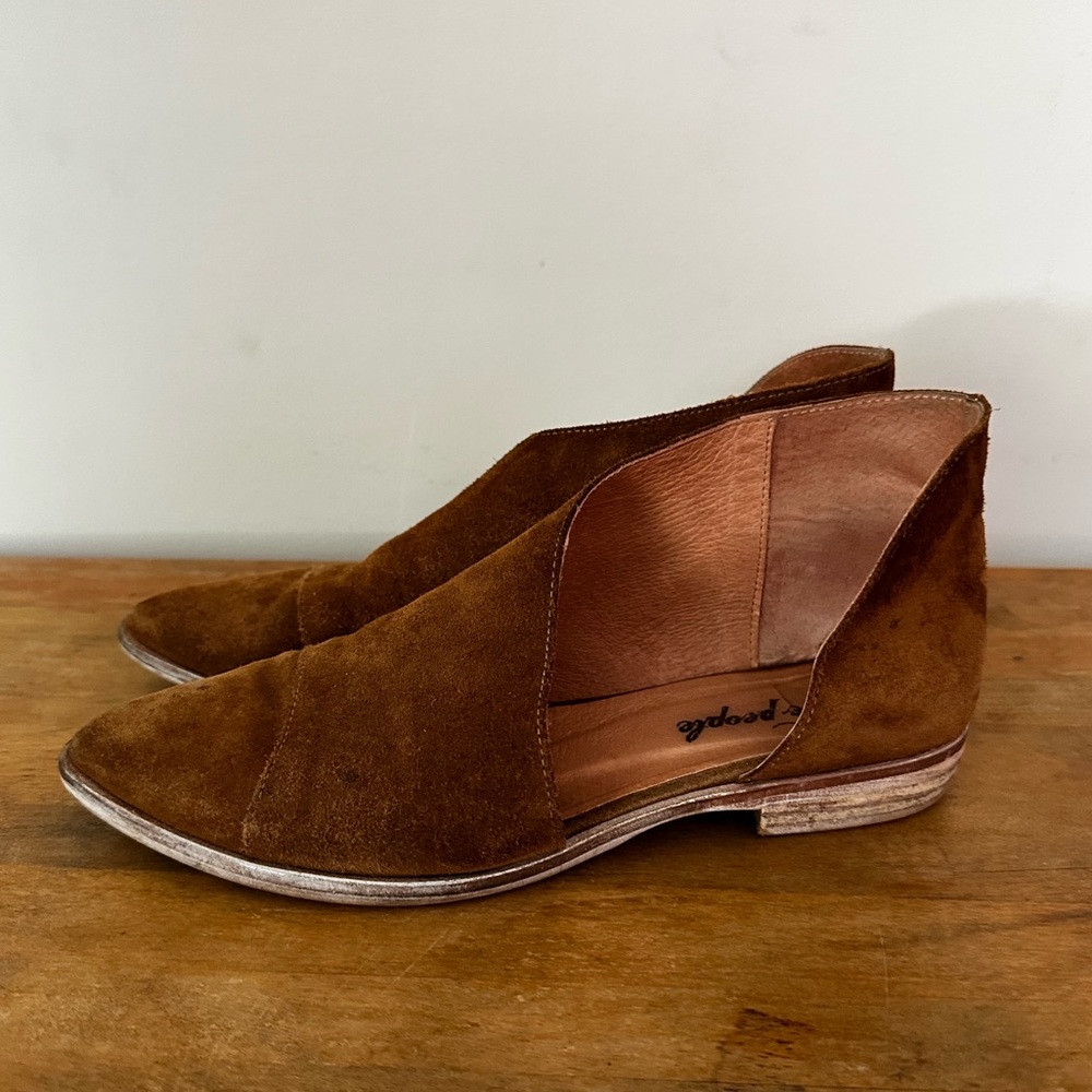 Free people suede mules